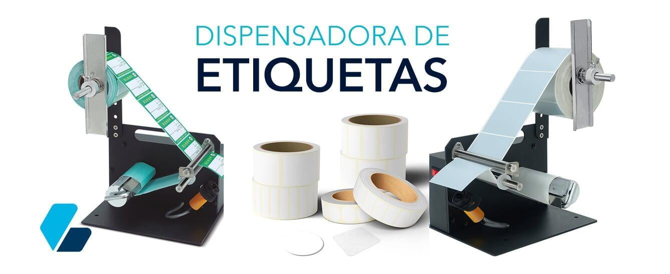 Dispensadora de etiquetas